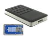 DeLOCK 42594 behuizing voor opslagstations SDD-behuizing Zwart, Zilver M.2
