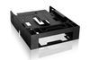 Adapter  IcyDock  3,5" -> 5,25" + 2x6,3cm HDDs/SSDs 7-9,5mm