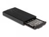 DeLOCK 42022 behuizing voor opslagstations SDD-behuizing Zwart M.2