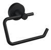 tesa MOON BLACK Toilettenpapierhalter matt inkl. Klebelösung