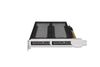 Icy Dock MB842MP-B behuizing voor opslagstations SDD-behuizing Zwart, Zilver M.2