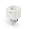 Gembird TSL-PS-F1M-01-W wandcontactdoos Type F Wit