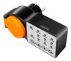 LogiLink ET0015 elektrische timer Zwart, Oranje Dagelijkse/Wekelijkse timer