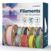 gembird Filamentcassette PLA purple 1.75mm 1kg schmale Spule
