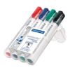 Staedtler 351 B markeerstift 4 stuk(s) Beitelvormige punt Zwart, Blauw, Groen, Rood