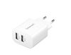 Intenso Power Adapter 2x USB-A 24W White
