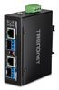 Trendnet TI-BF22SFP netwerk media converter 1000 Mbit/s Zwart