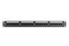 DIGITUS Patchpanel 1U 24-Port  LSA  Cat6 8P8C ungeschirmt