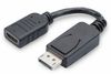 Digitus AK-340400-001-S video kabel adapter 0,15 m DisplayPort HDMI Zwart