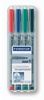 Staedtler 312 WP4 markeerstift 1 stuk(s) Zwart, Blauw, Bruin, Groen, Oranje, Rood, Violet, Geel