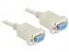 DeLOCK Sub-D9 3m seriële kabel Beige