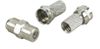 Schwaiger F-Verbinder 3 Stk 7,0mm Silber für Koaxialkabel