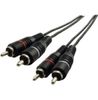 Schwaiger CIK5450 audio kabel 5 m 2 x RCA Zwart