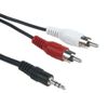 Schwaiger Adapterkabel Stereo 3,5mm Ste -> 2x Cinch Ste 1,5m