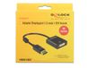 DeLOCK 62599 video kabel adapter 0,2 m DisplayPort DVI-I Zwart