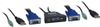 Inter-Tech KVM-LS-21JA KVM-switch Zwart