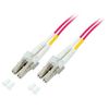 EFB Duplex Patchkabel LC-LC 50/125 OM4 LSZH 2mm 3.0m violett