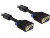 DeLOCK 1m VGA Cable VGA kabel VGA (D-Sub) Zwart