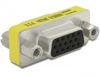 DELOCK VGA Adapter D-Sub15 -> D-Sub15 Bu/Bu