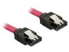 DeLOCK 82677 SATA-kabel 0,5 m Rood