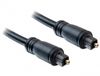 DeLOCK 82887 audio kabel 1 m Toslink Zwart