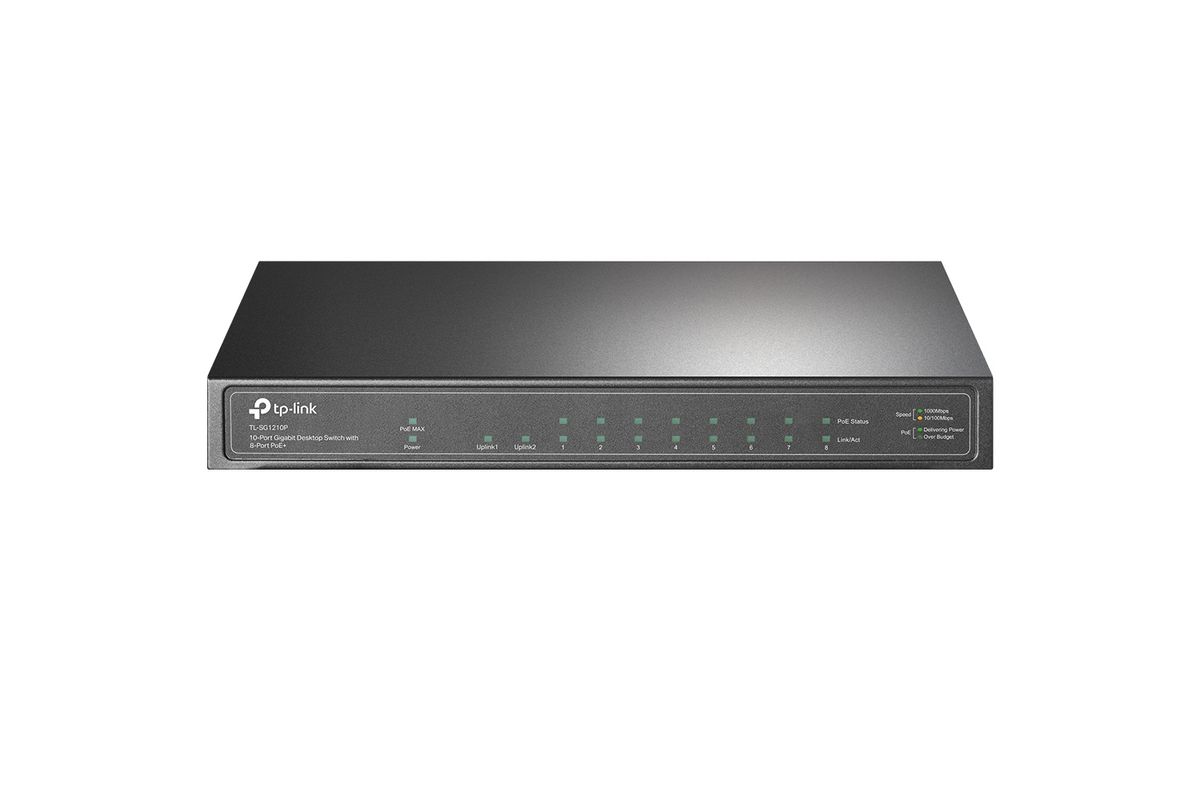 TP-Link Switch TL-SG1210P 10-Port Gigabit PoE - api GmbH - Onlineshop