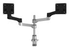 R-Go Monitorarm 0"-32" 2TFT Max.8KG(2x)  Zepher4 silb.