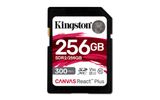 SD Card 256GB Kingston SDXC React+ 300R/260W Reader retail