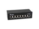 Equip Patchpanel  8xRJ45 Cat6a Desktop        500MHz RAL9005