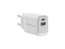 CONCEPTRONIC Ladegerät 2Port GaN USB-C/-A    33WPD3.0/PPS ws