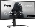 IIYAMA 86.4cm (34") GCB3482WQSU-B1 21:9 2xHDMi+DP+USB-C Curv
