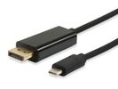 Equip Adapter USB-C->DisplayPort    St/St 4K/ 60Hz 1.80m PVC Polybeutel