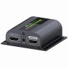 Techly HDMI Extender/Splitter mit IR 60m