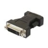 Techly DVI Adapter, VGA Stecker auf DVI Buchse