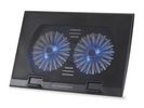 CONCEPTRONIC 2-Fan USB-A2.0 Laptop-Kühlpad 30Kg       17" sw