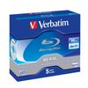 Bluray Verbatim 50GB 5pcs Spin 6x Withe Blue Surface