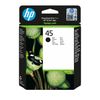 HP 45       Schwarz             Tintenpatrone 42ml