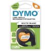 DYMO LetraTag-Band, bügelb. 12mm x 2m schwarz->weiss