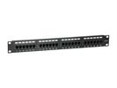 Equip 19" Patchpanel 24xRJ45 Cat5e UTP 1U     100MHz RAL9005