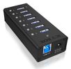 Hub  7-Port IcyBox USB 3.0 IB-AC618 Aluminium Gehäuse