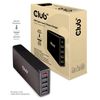 Club3D Schnellladegerät 1xUSB Typ C, 4xUSB Typ A, PD 111W retail