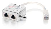 Equip 2-Port Splitter Cat5e RJ45->2xRJ45 FTP St/Bu     0.15m Polybeutel