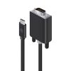 Alogic USB C Adapterkabel Typ C -VGA (D-Sub) M/M     2m,  sw