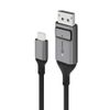 Alogic USB C Adapterkabel Typ C -DPort M/M 4k 60 Hz  1m,  gr