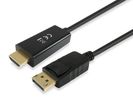 Equip 119390 DisplayPort naar HDMI adapterkabel, 2,0 m