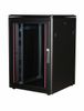 Equip 19" Serverschrank Glastür  DF 800x 800mm 22U   schwarz (Speditionsversand)