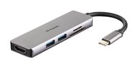 D-Link DUB-M530  5-in-1 USB-C Hub mit HDMI/SD-Reader retail