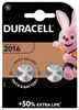 Duracell Batterie Knopfzelle CR2016 3.0V Lithium    2St.