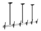 Equip Deckenhalterung 45"-50"/3TFT  50Kg Manu Triple      sw lite Retail (Speditionsversand)