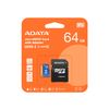 SD MicroSD Card  64GB ADATA    SDXC (UHS-I Class 10) m. A. retail